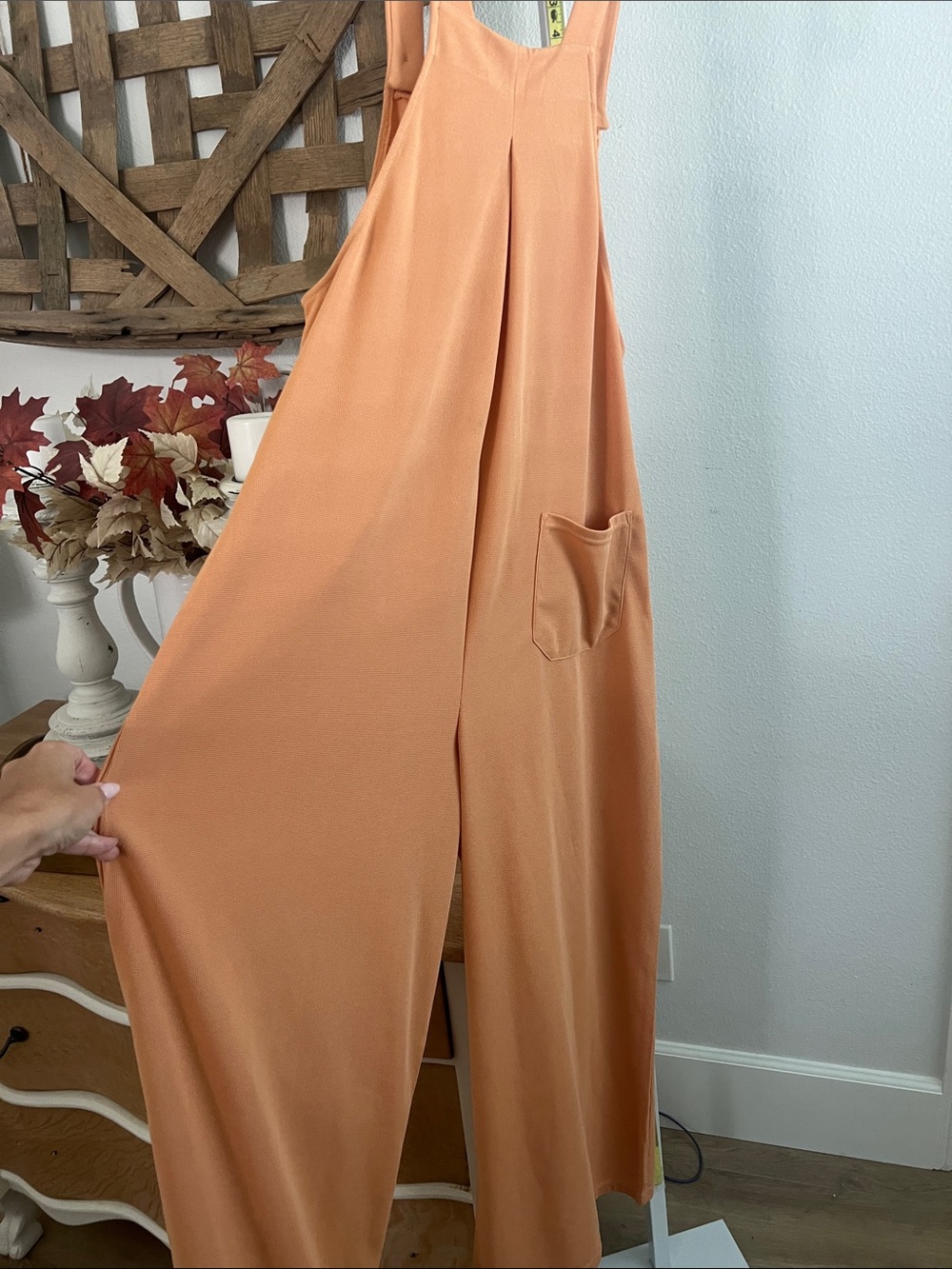Pockets Waffle Casual Overalls NWT - Picture 5 of 5
